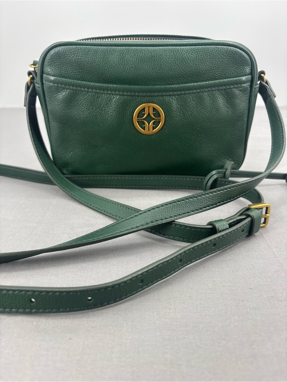 Fossil Brennon Leather Camera Crossbody Bag 💚